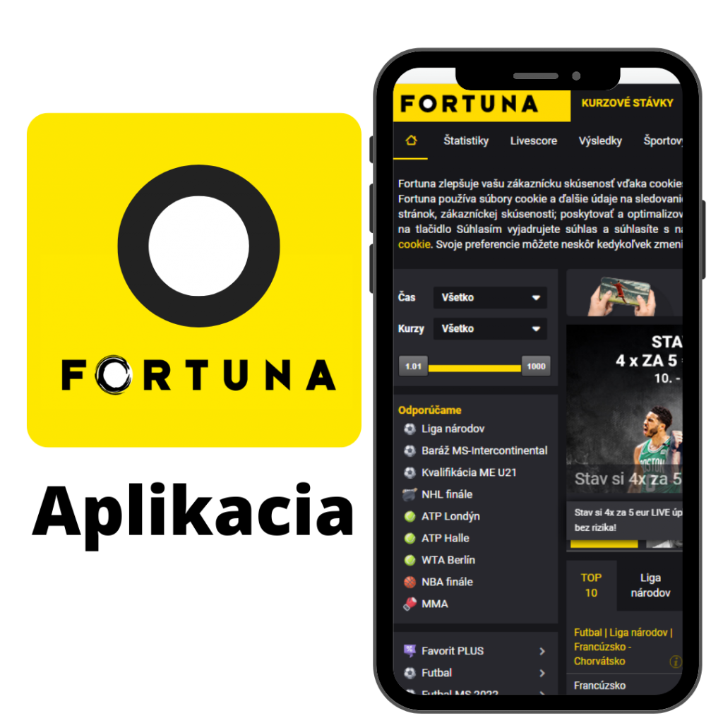 fortuna casino aplikacia